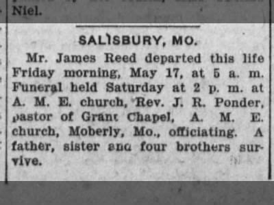 salisbury mo newspaper obituaries